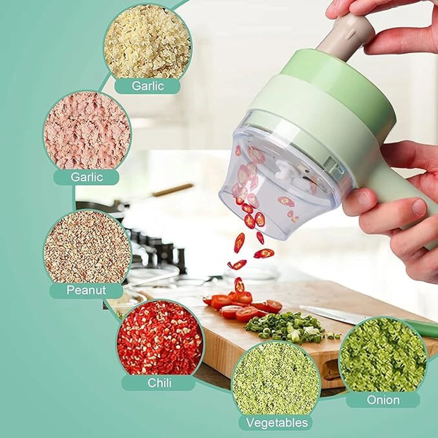 4 in 1 vegetable cutter
