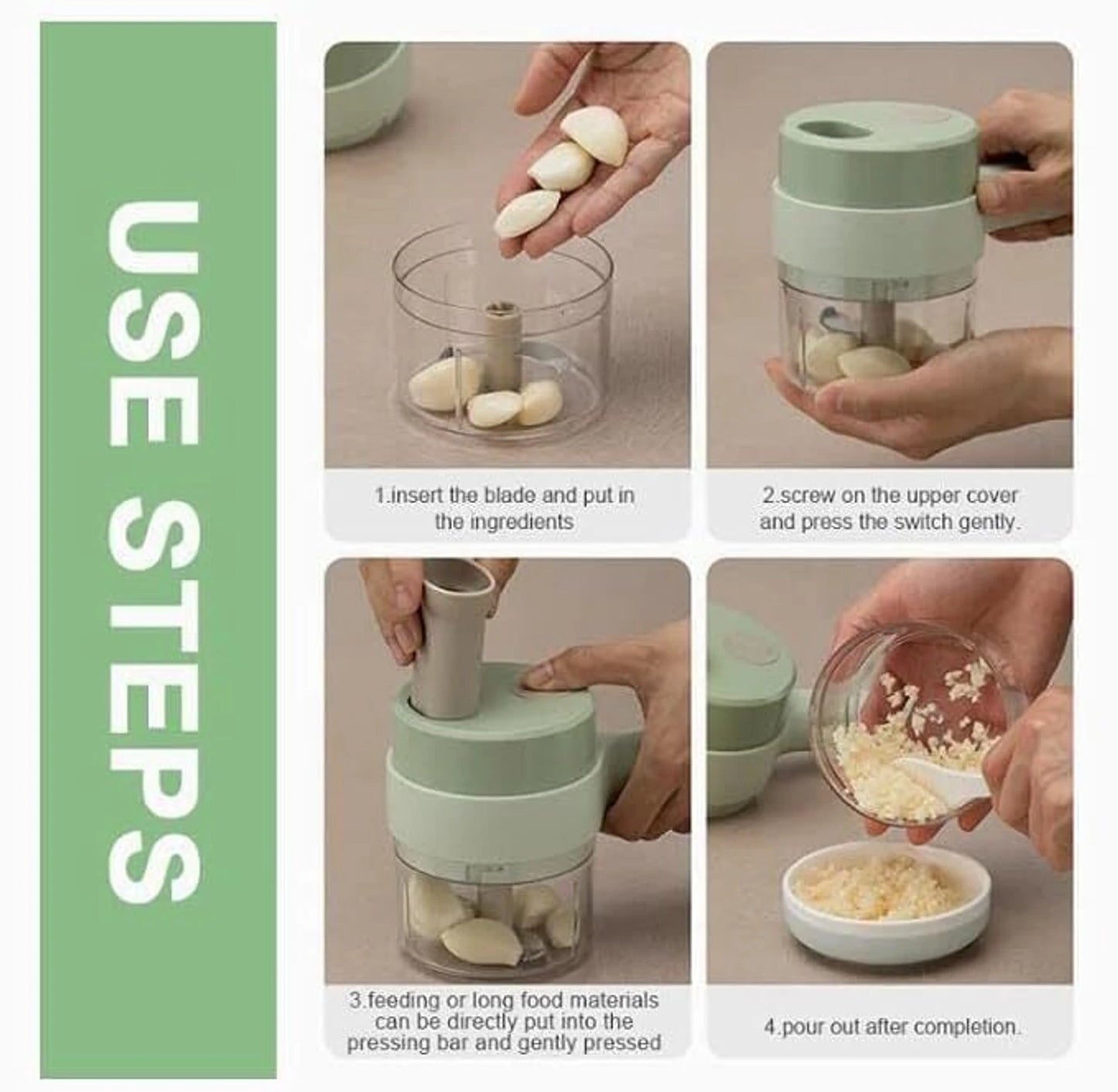 4 in 1 vegetable cutter